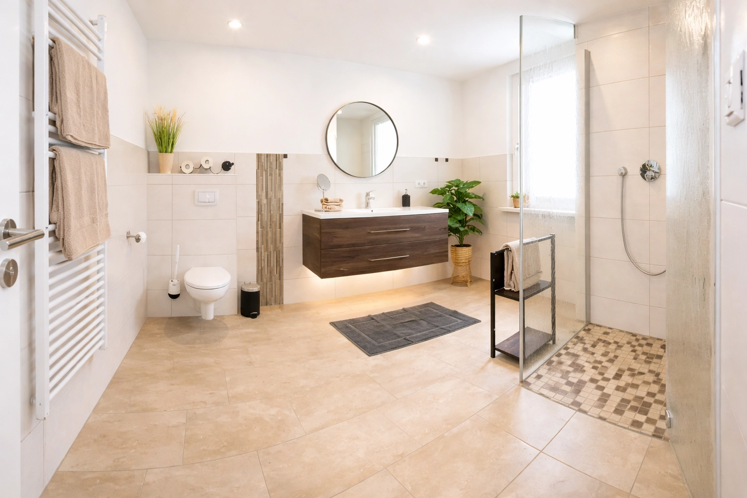 Wasserblick Loddin – Ferienhaus – Wohnraum